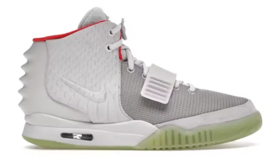 Nike Air Yeezy 2 Black/Neon Green Sneakers - 3