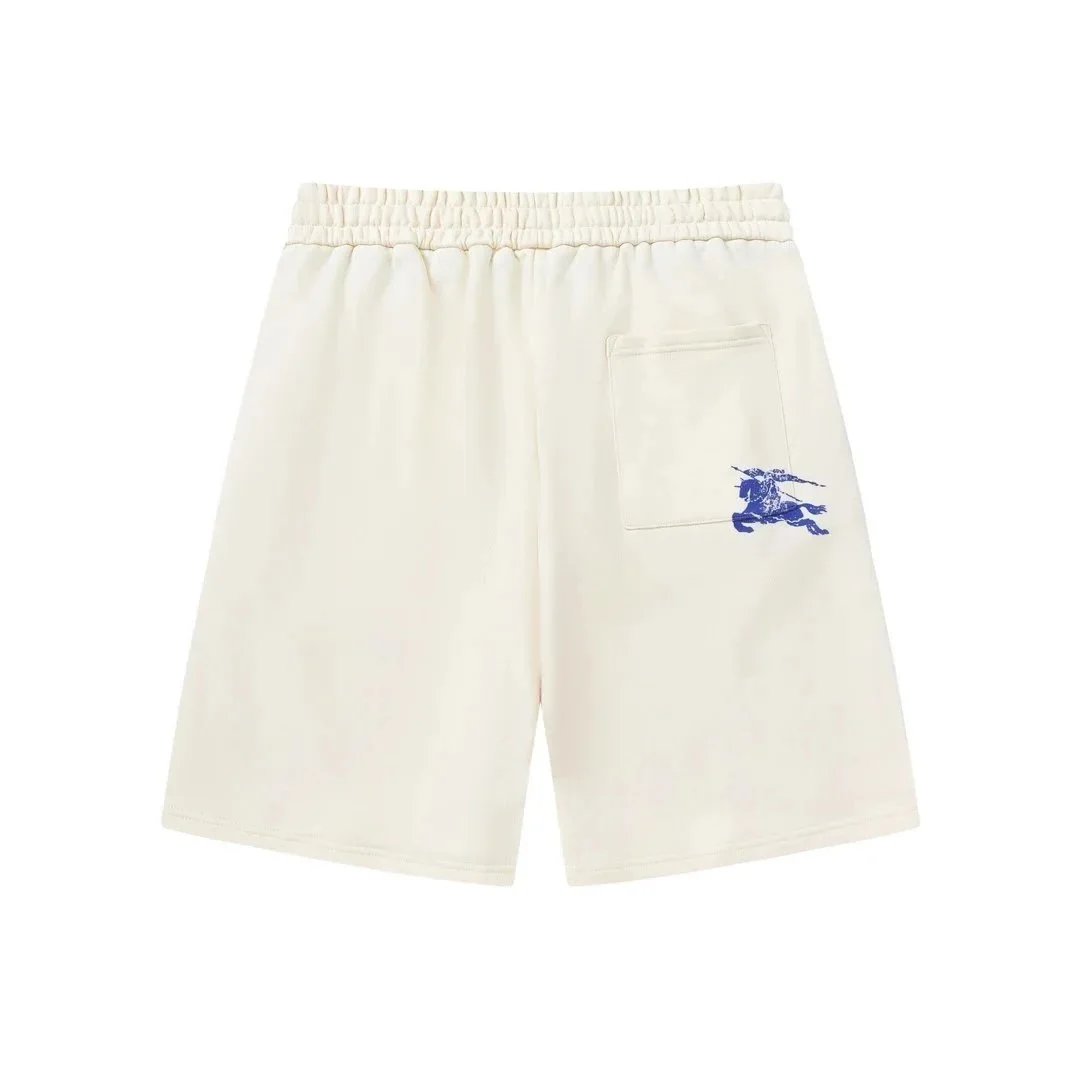 Burberry Shorts Drawstring with Equestrian Knight and check details — 03