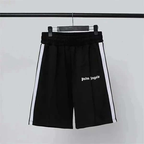 Palm Angels Shorts Elastic-Waist Side-Stripe product detail image 3