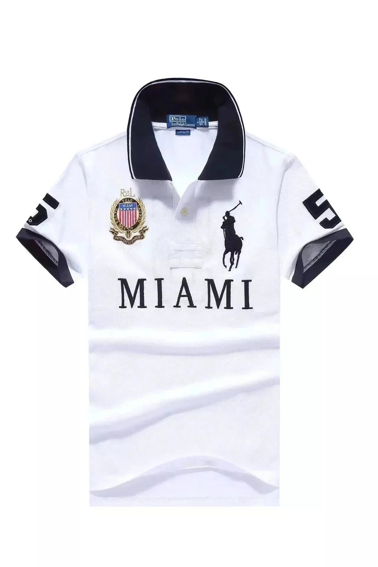 Polo Ralph Lauren Shirts Short-Sleeve City Crest Shirt with Number Back image 5