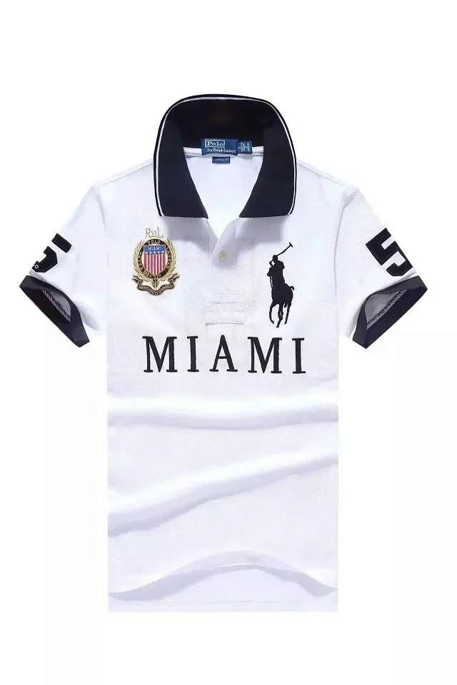 Polo Ralph Lauren Shirts Short-Sleeve City Crest Shirt with Number Back product detail image 6