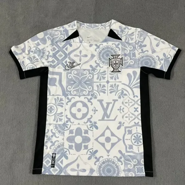 Louis Vuitton x Nike Portugal National Team Jersey White Multicolor - 1