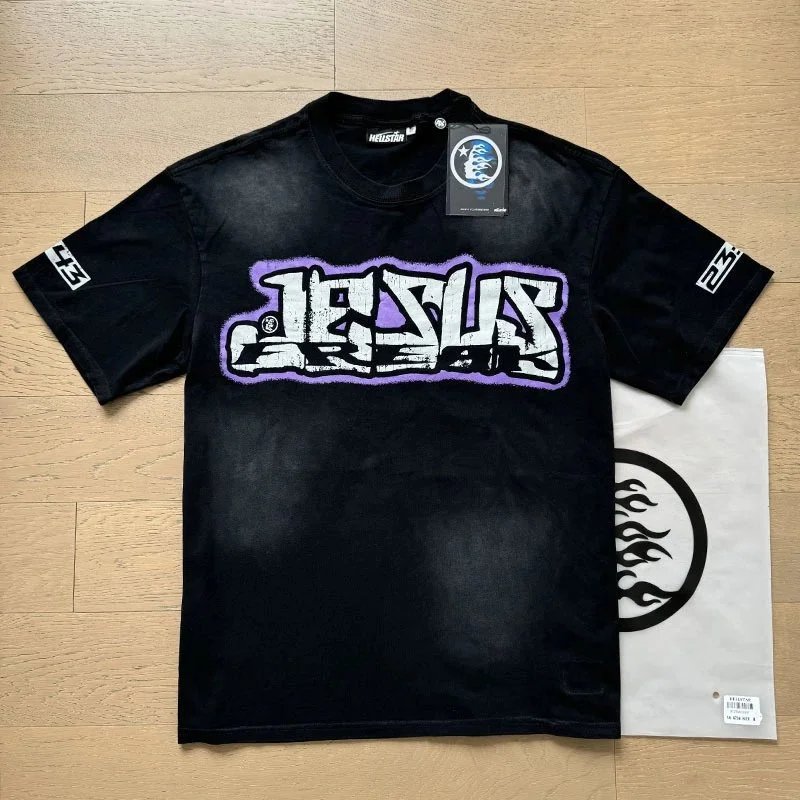 Hellstar T-Shirts Graphic short-sleeve T-shirt — X6706