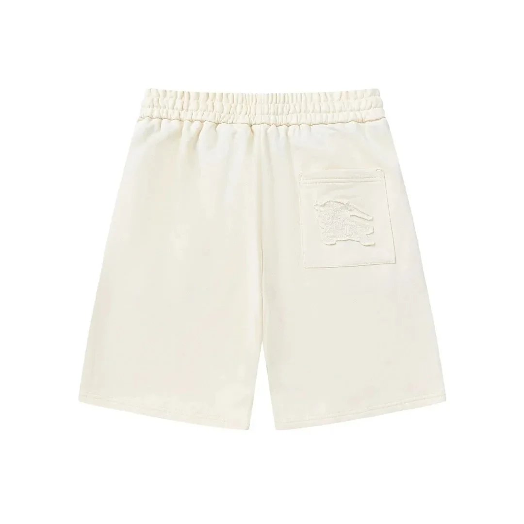 Burberry Shorts Drawstring with Equestrian Knight and check details — 05