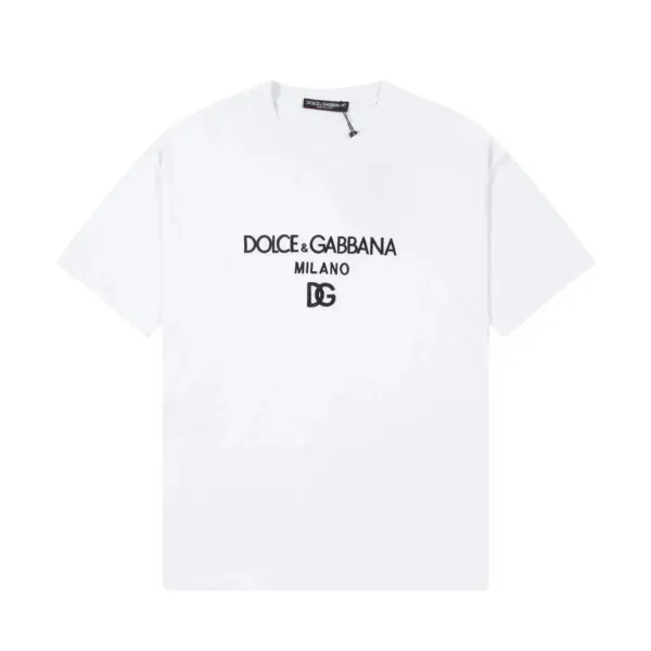 Dolce & Gabbana DG Graffiti Logo Black T-Shirt - 4
