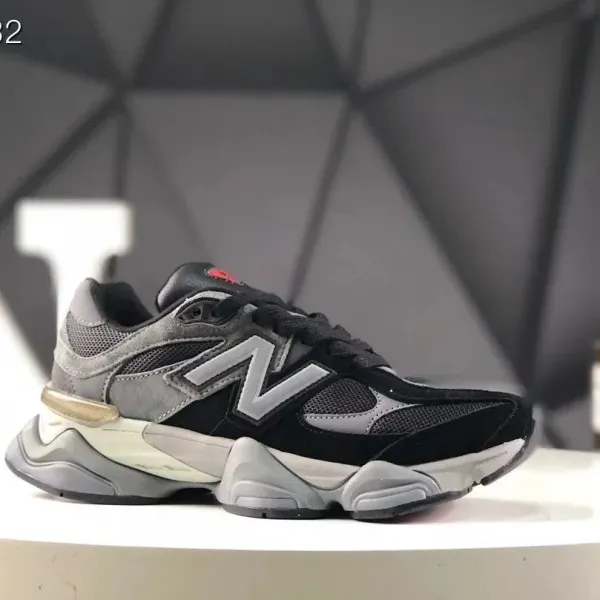 New Balance 9060 Gray Chunky Sneakers - 9