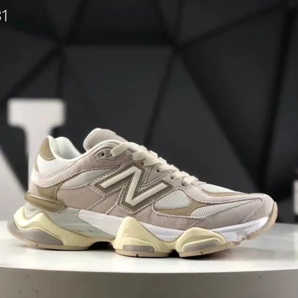 New Balance 9060 Gray Chunky Sneakers - 8