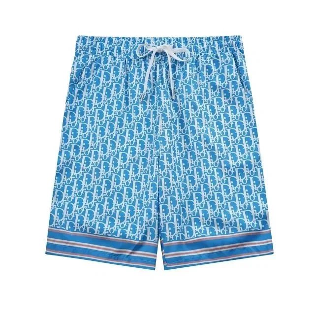 Dior Matching Sets Oblique jacquard short-sleeve T-shirt and drawstring shorts set — 12