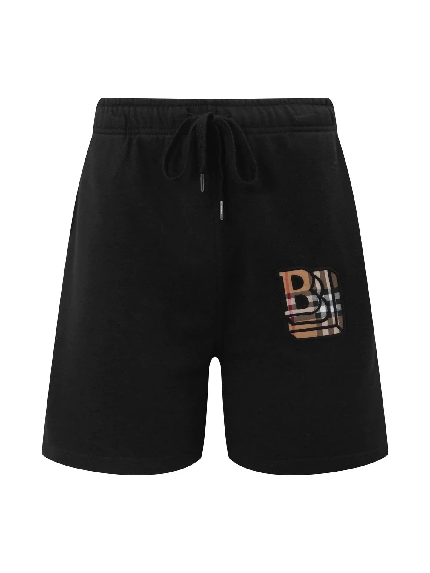 Burberry Shorts Drawstring with Equestrian Knight and check details image 9