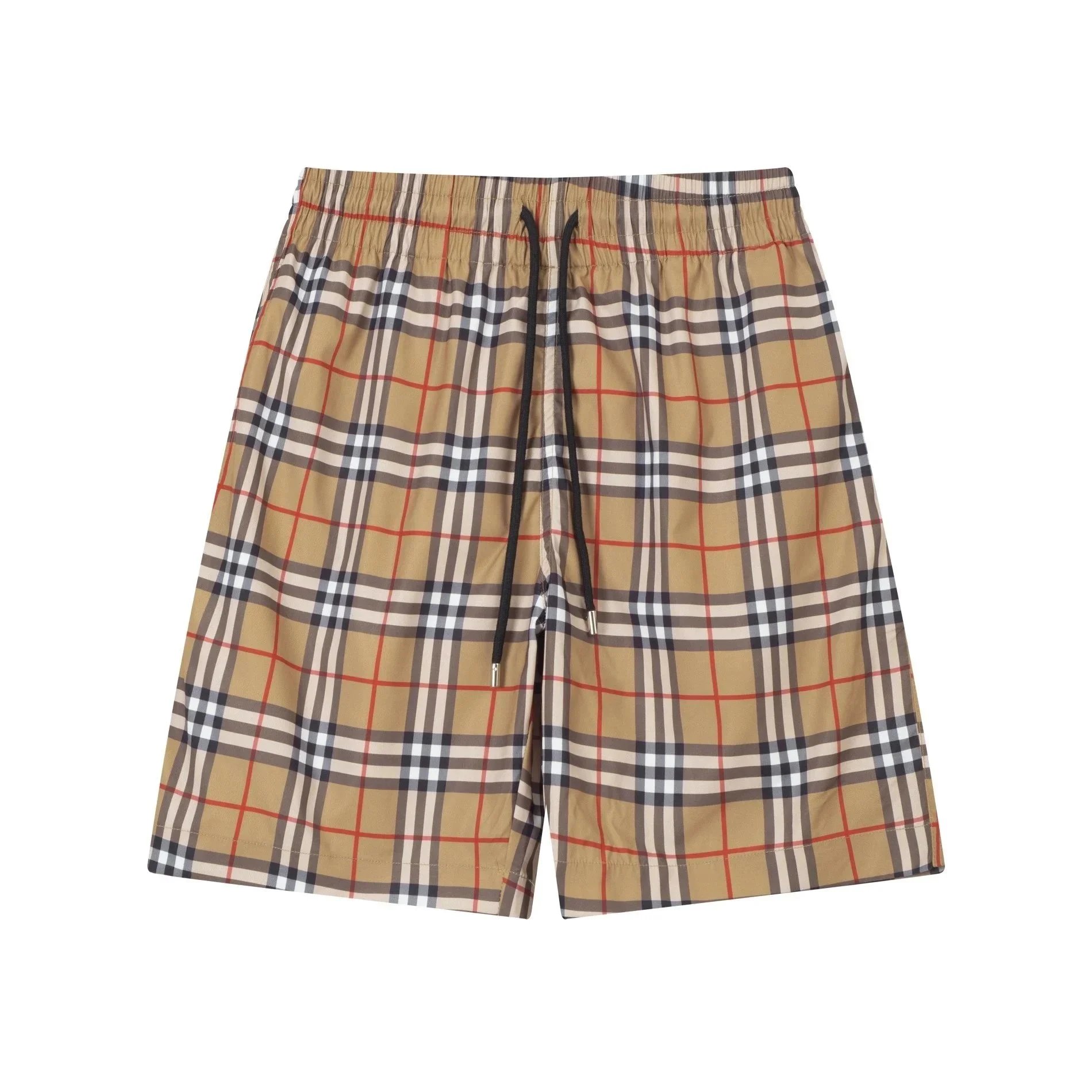 Burberry Shorts Drawstring with Equestrian Knight and check details image 14