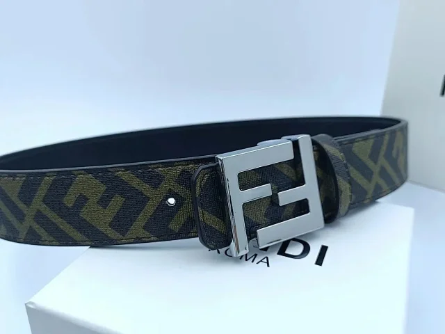 Fendi Belts FF buckle reversible belt product detail image 4