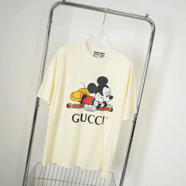 Gucci Shirts Short-Sleeve Logo Stripe Polo Shirt product detail image 7
