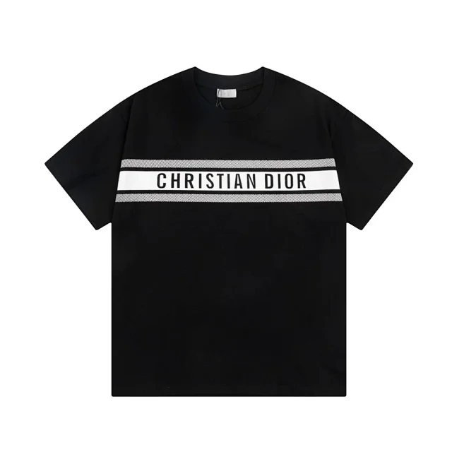 Dior T-Shirts DR42-55 logo graphic short-sleeve product detail image 3