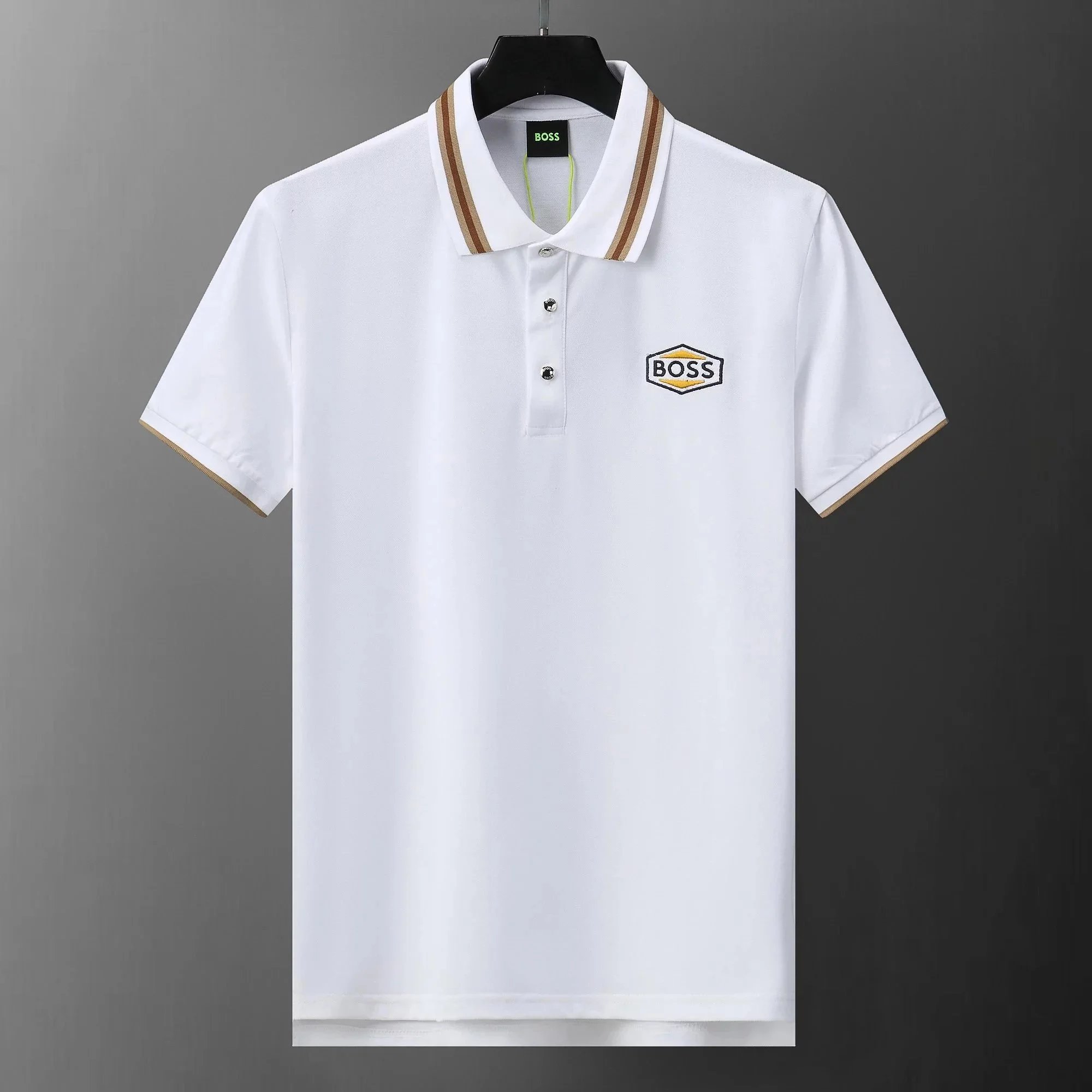 BOSS Shirts Short-Sleeve Polo Shirt — 14