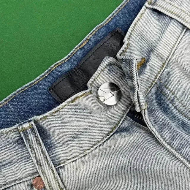 Unbranded Jeans Decorative patchwork straight-leg product detail image 9
