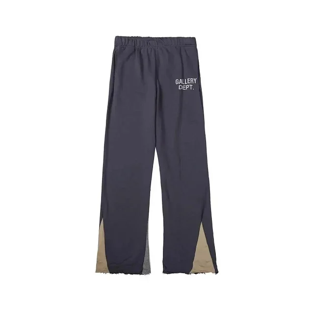 Gallery Dept. Trousers Paint-splatter sweatpants with logo print product detail image 10
