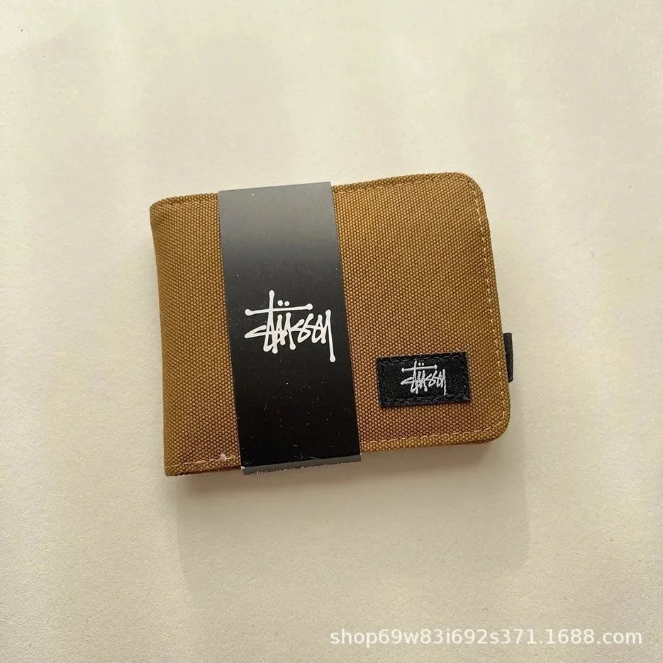 西图短钱包  棕色色 无盒