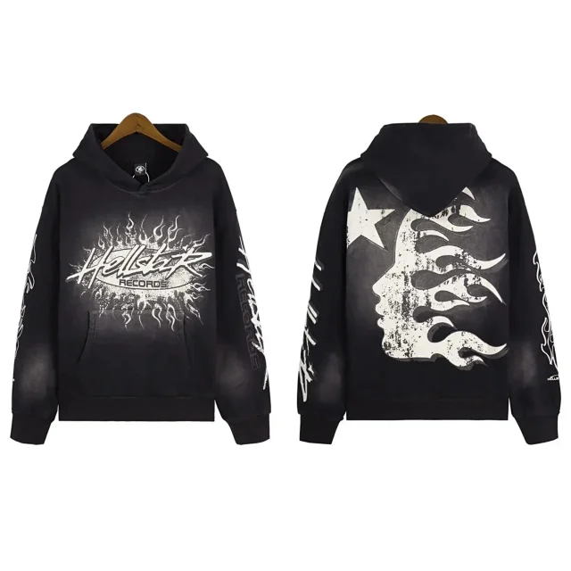 Hellstar Hoodies & Sweatshirts Graphic Pullover Hoodie product detail image 3