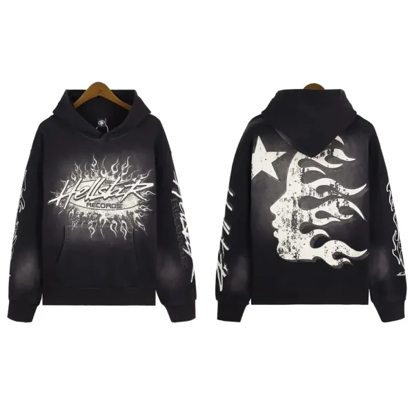 Hellstar Summer Love Graphic Hoodie White - 4