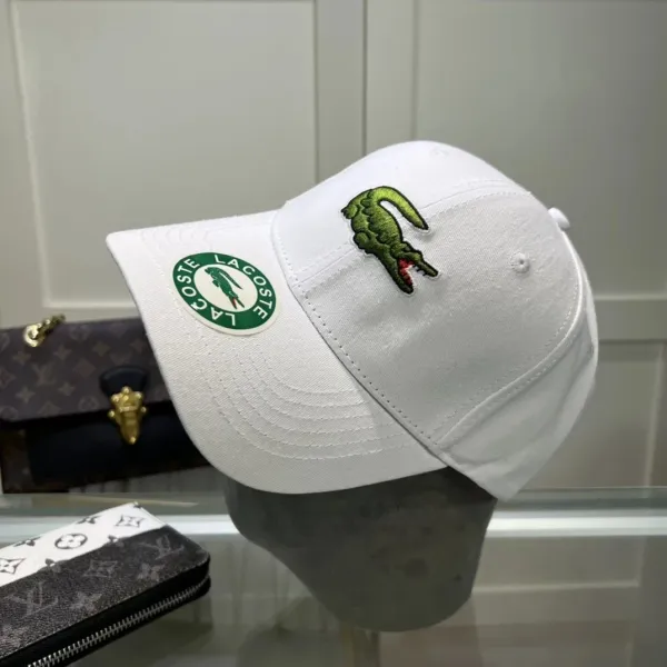 Lacoste Crocodile Patch Baseball Cap Blue - 6