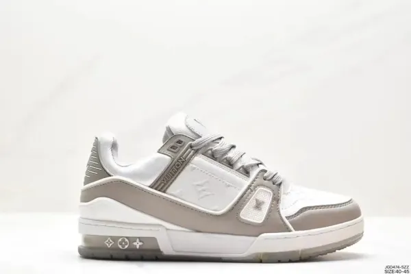 Louis Vuitton Archlight White and Gray Sneakers - 1