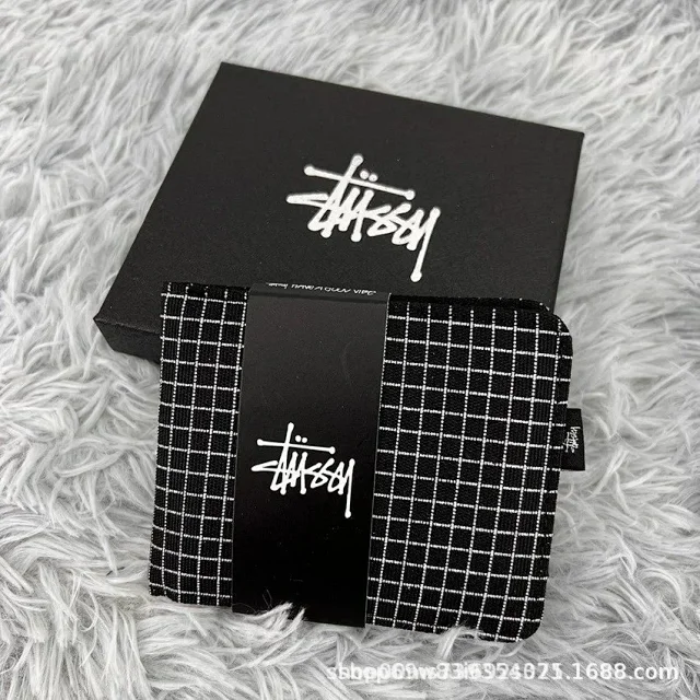 Stussy Wallets & Card Holders Canvas Bifold Wallet product detail image 5