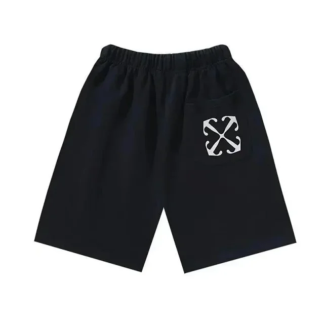 Off-White Shorts Elastic-Waist Graphic product detail image 7
