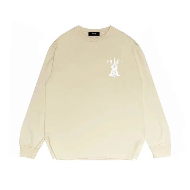 AMIRI Hoodies & Sweatshirts Crewneck Logo-Print Sweatshirt product detail image 2
