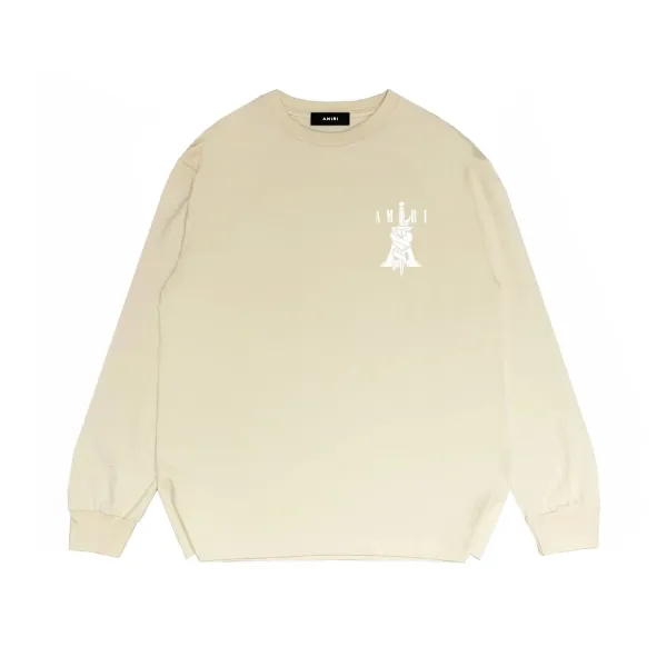 Amiri Take It Easy Baby Purple Graphic Sweatshirt - 3