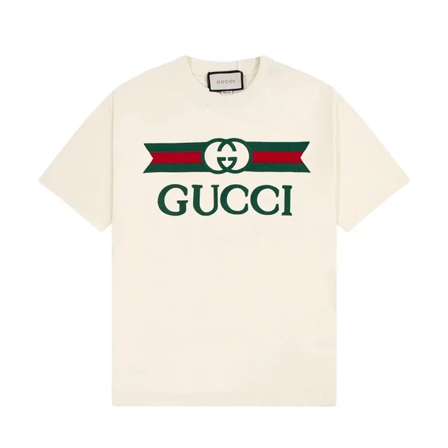 Gucci T-Shirts Logo-print short-sleeve T-shirt product detail image 3