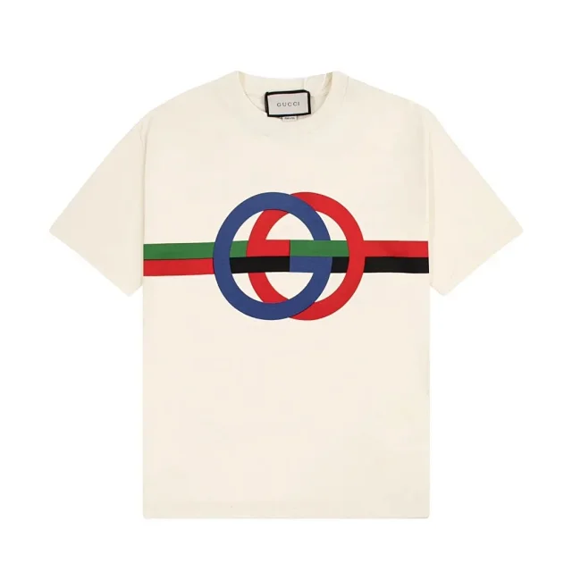 Gucci T-Shirts Logo-print short-sleeve T-shirt product detail image 5