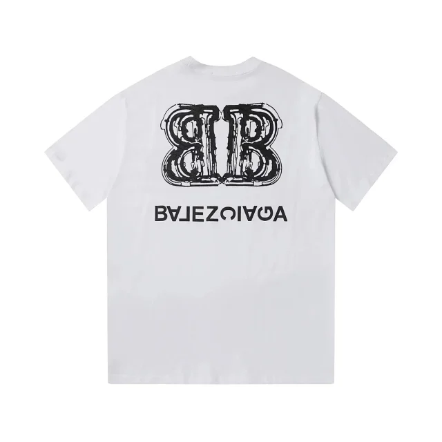Balenciaga T-Shirts Oversized Logo Graphic product detail image 9