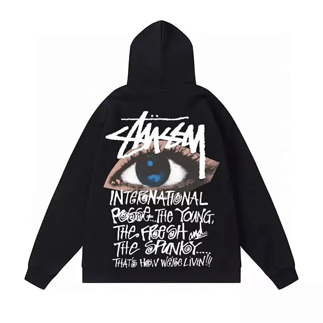 Stüssy Hoodies & Sweatshirts International Eye Graphic Hoodie product detail image 1