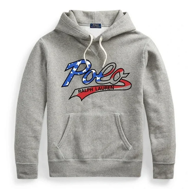 Polo Ralph Lauren Hoodies & Sweatshirts Graphic pullover hoodie with kangaroo pocket product detail image 2