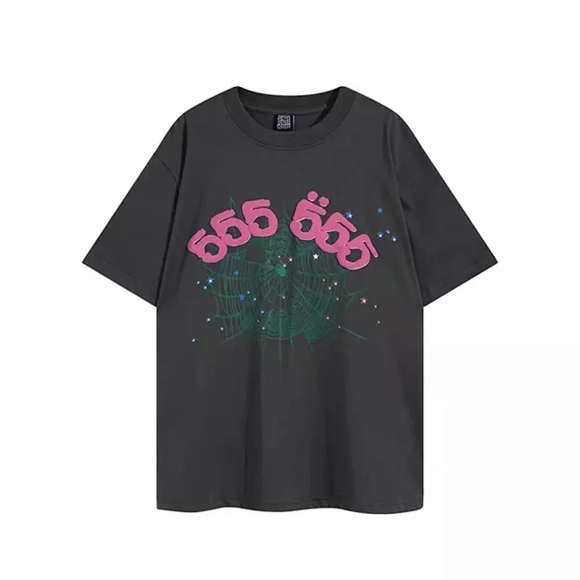 Sp5der T-Shirts Graphic short-sleeve crew-neck product detail image 3