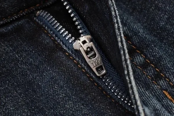 Versace White Greek Key Detail Slim Fit Jeans - 10