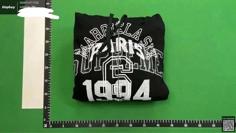 Supreme Hoodies & Sweatshirts Zip-Up Hoodie with Skull Hood Lining and 1994 Graphic image 4
