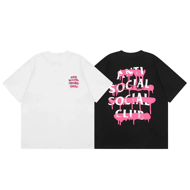 Anti Social Club T-Shirts Logo Graphic Print product detail image 9