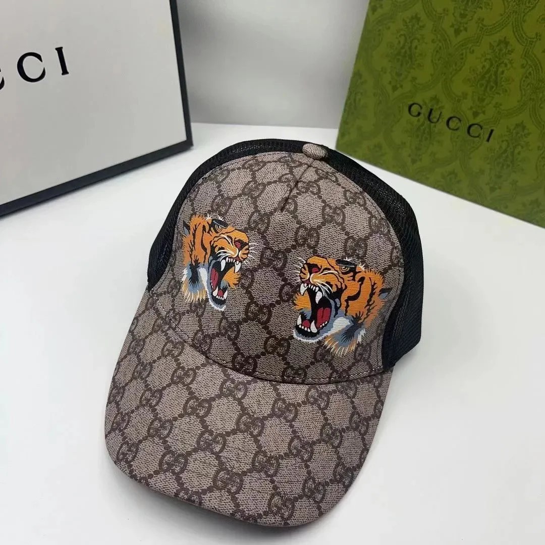 Gucci GG Monogram Denim Baseball Cap Blue - 12