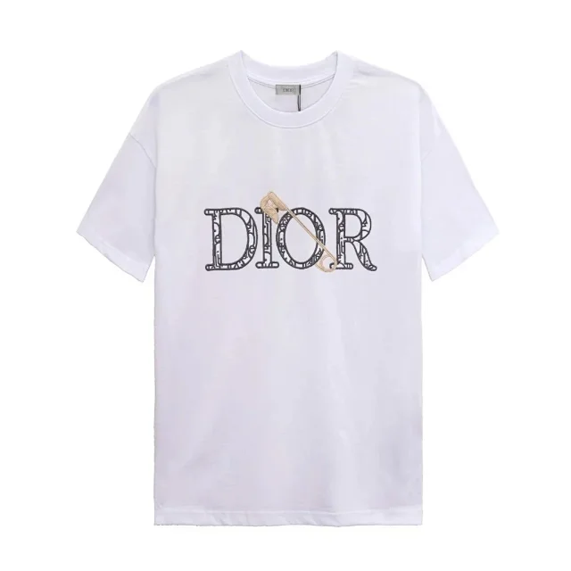 Dior T-Shirts Short-sleeve logo graphic product detail image 5