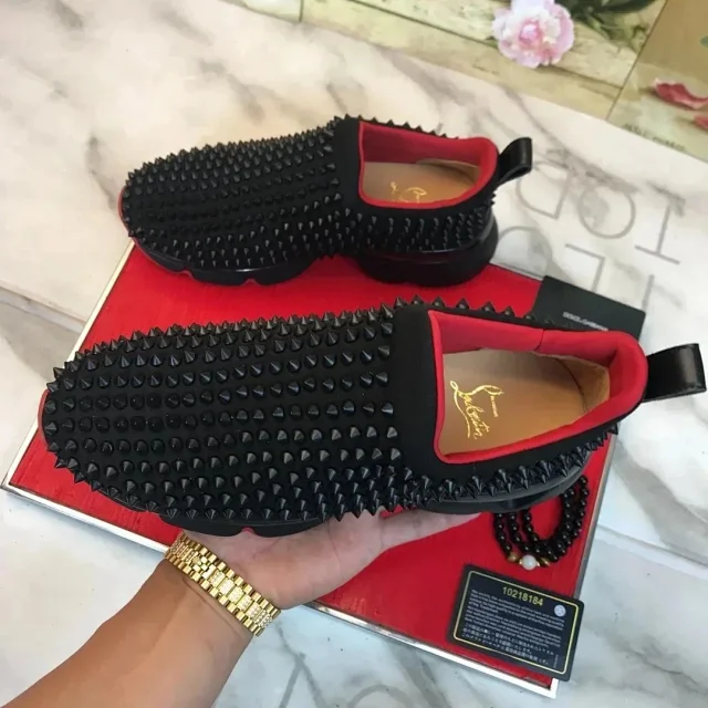 Christian Louboutin Sneakers Spiked Low-Top product detail image 9