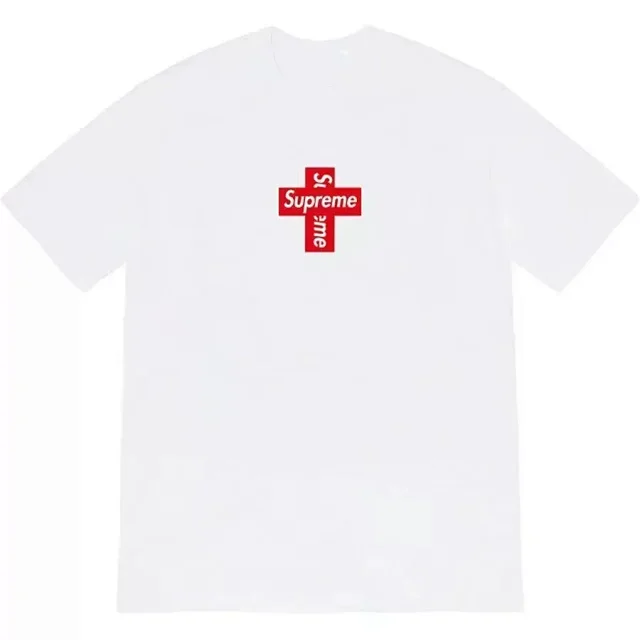 Supreme T-Shirts Short-Sleeve Logo Print product detail image 3