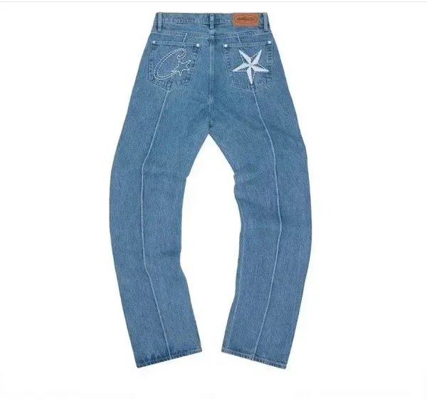 Louis Vuitton Jeans Monogram Patchwork — 32