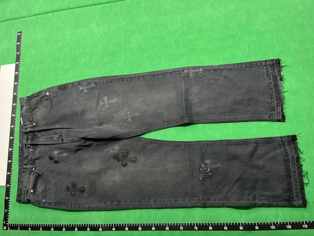 Louis Vuitton Jeans Monogram Patchwork product detail image 11