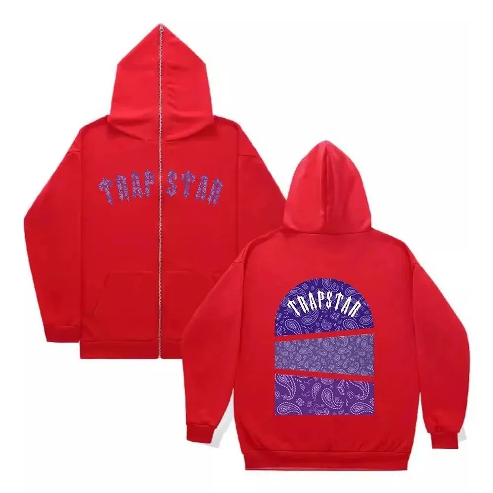 Trapstar Hoodies & Sweatshirts SQ002 zip-up hoodie with graphic prints image 11