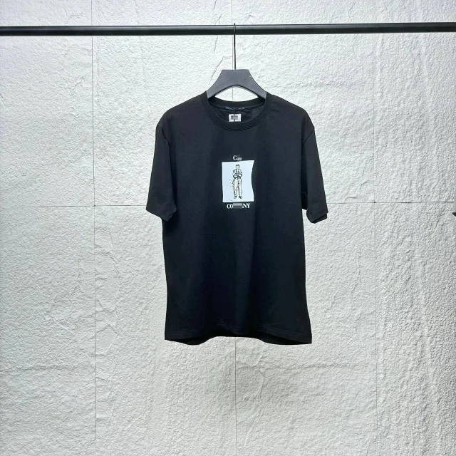 C.P. Company T-Shirts Crew-Neck Graphic Print Short-Sleeve T-Shirt product detail image 5
