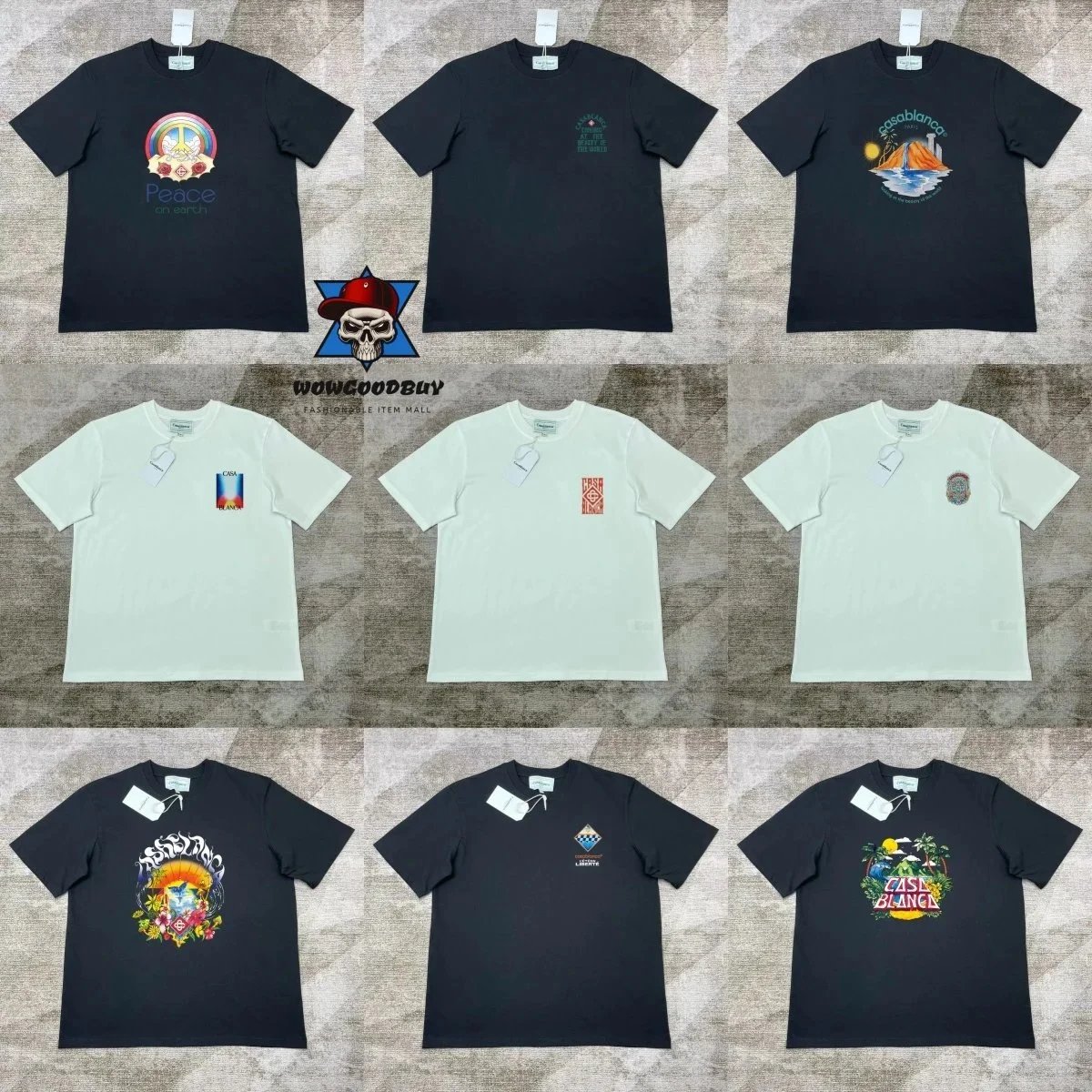 Casablanca Surf Logo White T-Shirt - 2