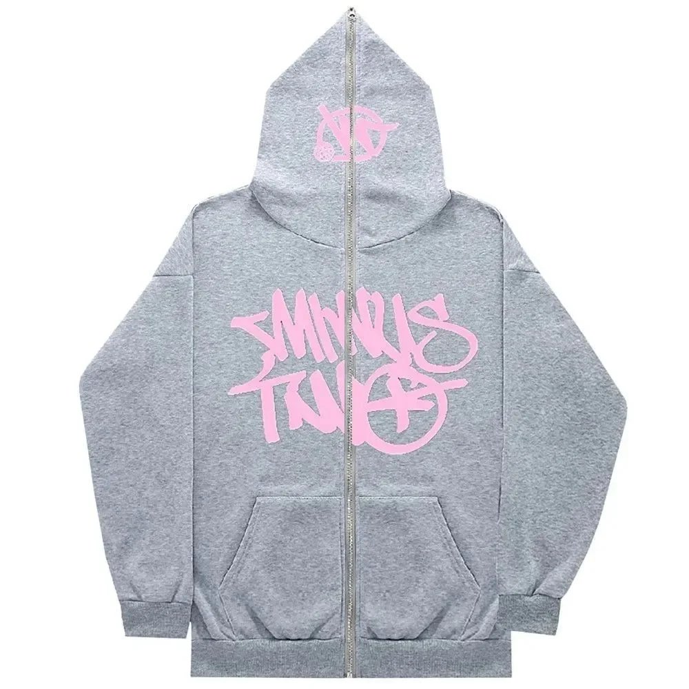 Trapstar Hoodies & Sweatshirts SQ002 zip-up hoodie with graphic prints — 27 gray