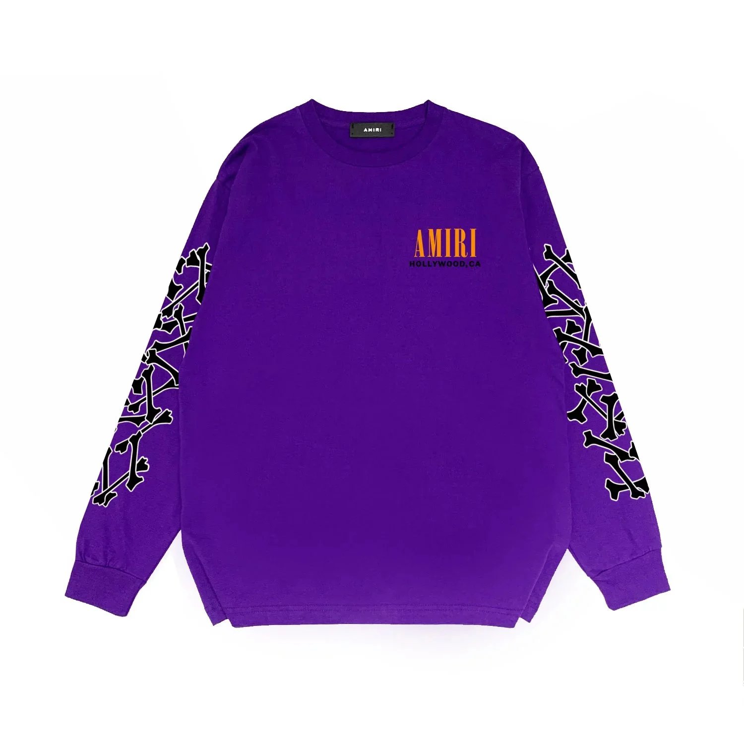 AMIRI Hoodies & Sweatshirts Bone-Print Crewneck Sweatshirt image 7