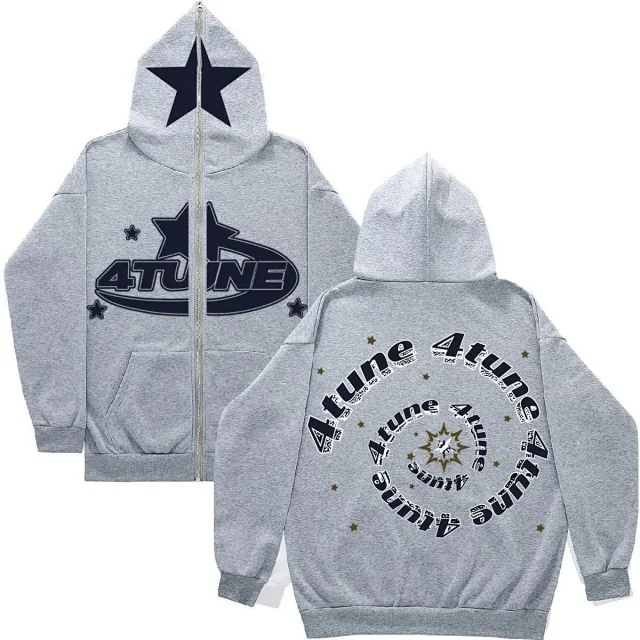 Trapstar Hoodies & Sweatshirts SQ002 zip-up hoodie with graphic prints product detail image 12